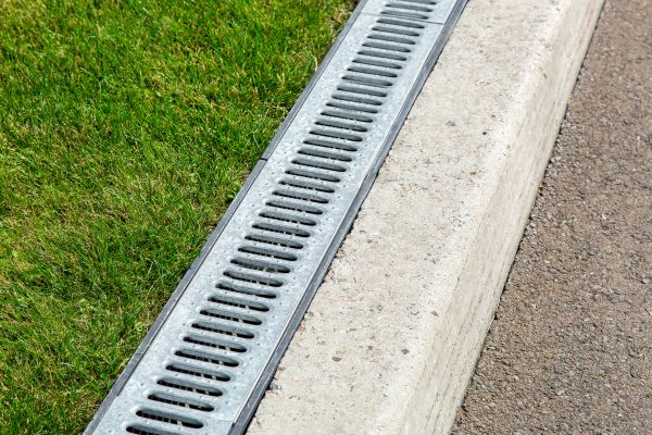 Courtyard Drain Installation in San Rafael