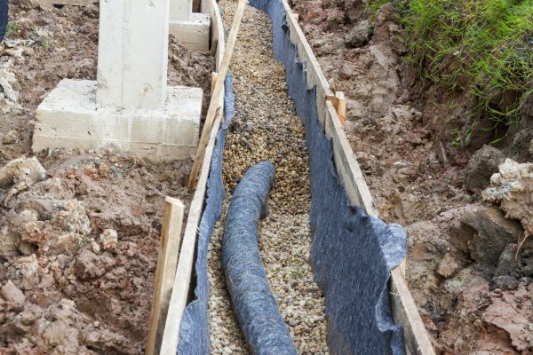 French Drain Installation in San Rafael