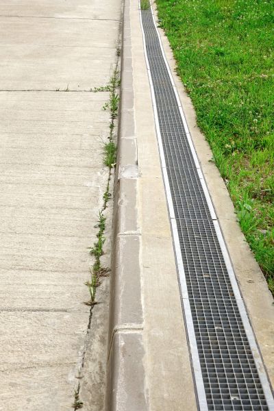 Concrete Drain Installation in San Rafael